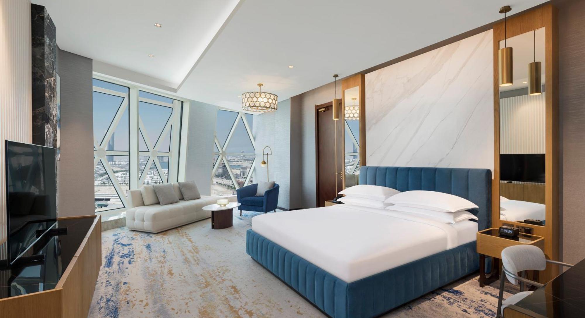 Velero Hotel Doha Lusail ภายนอก รูปภาพ A bedroom at the hotel